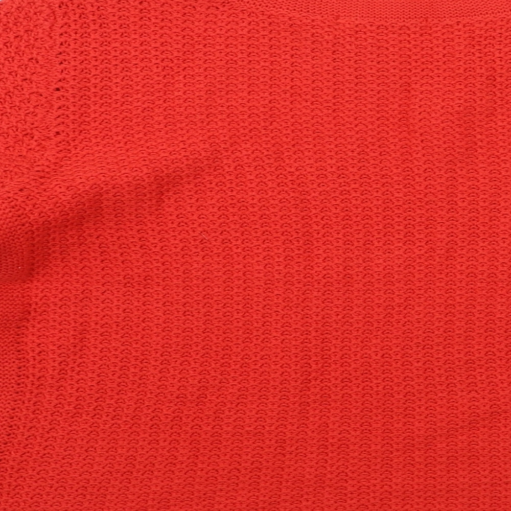 TU Womens Red Knit Pullover Jumper Size 12