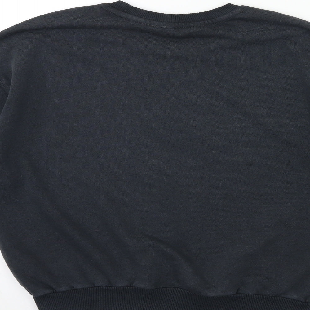 H&M Womens Grey Pullover Sweatshirt Size XS