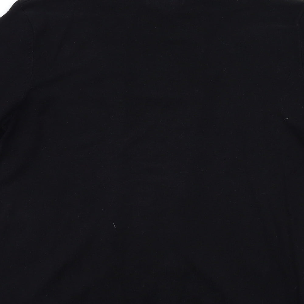 Womens UK Size 12 M&Co Black Pullover Jumper