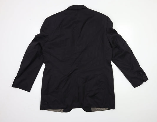 Mens UK Size 42 Marks and Spencer Regular Black Suit Jacket