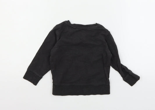 NEXT Boys Grey Jersey Pullover Jumper Size 12-18 Months - a Little Bit Awesome