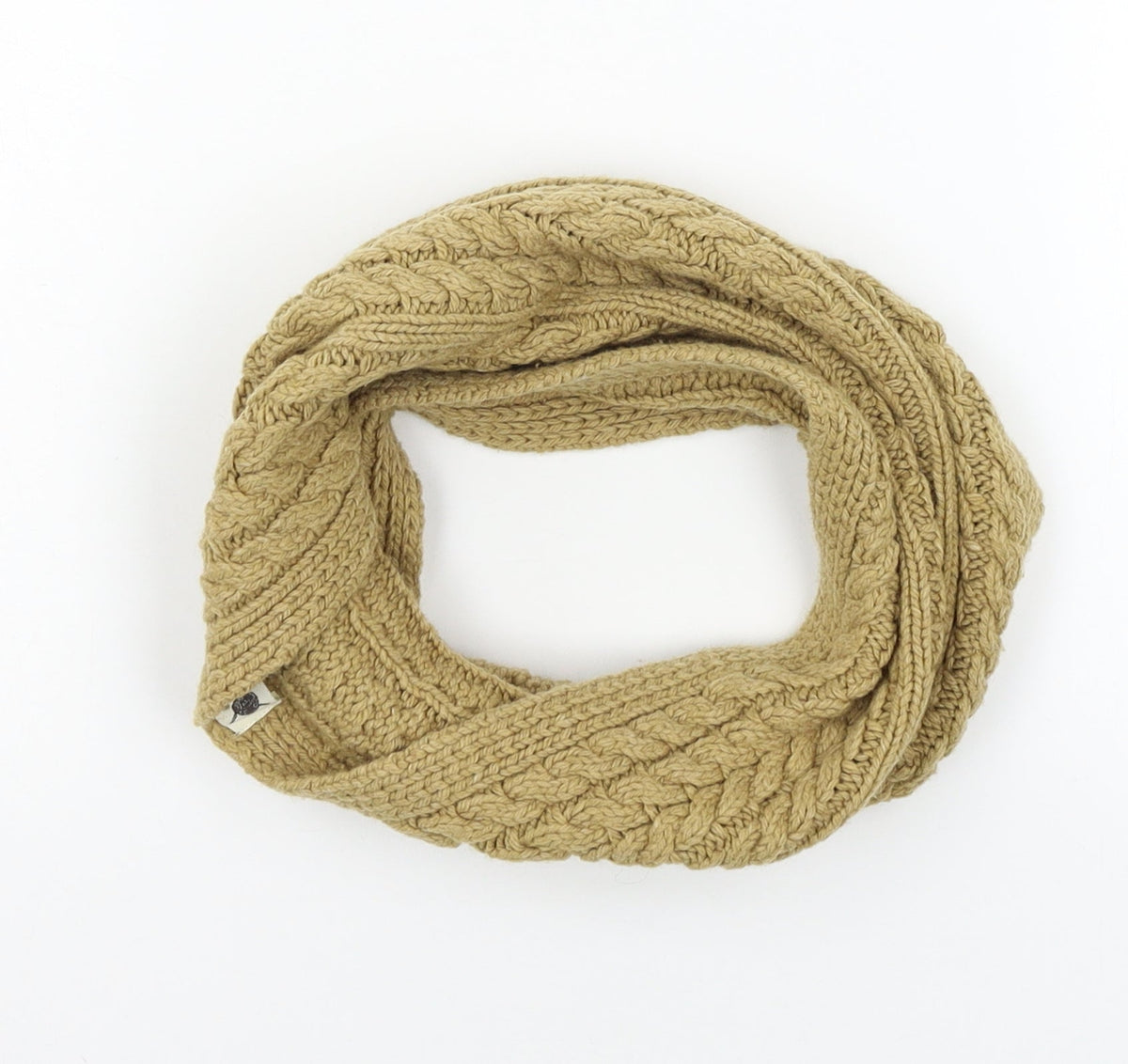 Next Womens Brown Knit Scarf