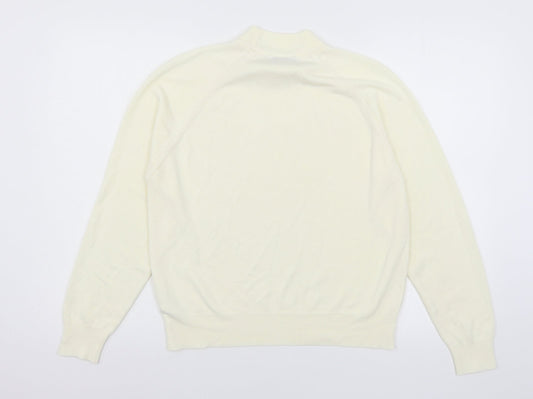 Womens UK Size 12 Berkertex Ivory Pullover Jumper