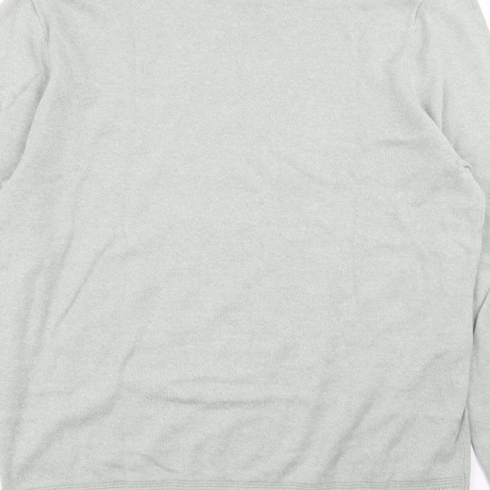 Topman Mens Green Pullover Jumper Size L