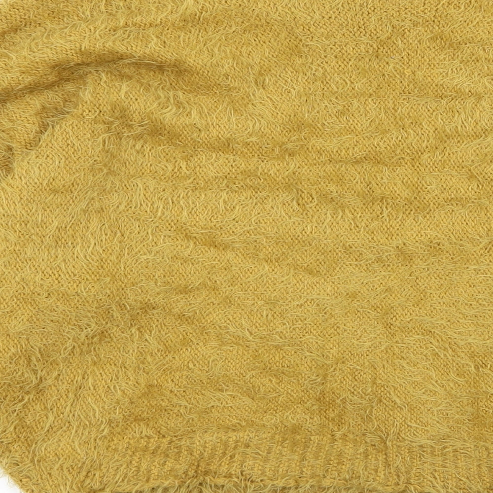 Womens UK Size M Amanti Yellow Pullover Jumper