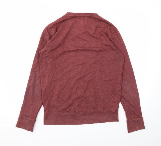 Denim Boys Red Pullover Sweatshirt Size 12-13 Years