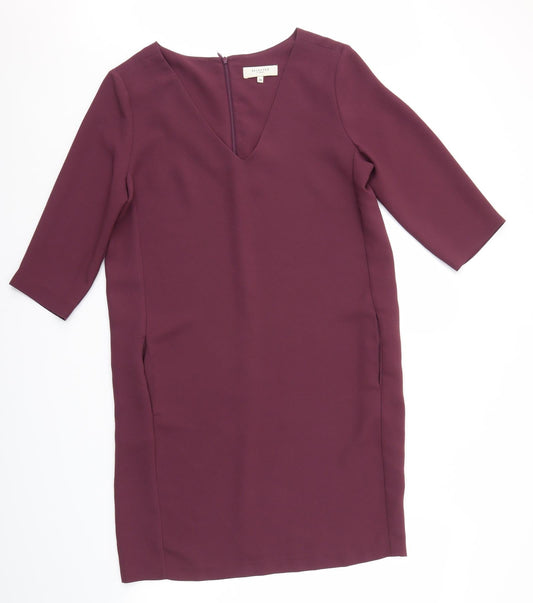 Selected Femme Womens Purple Fit & Flare Size 8
