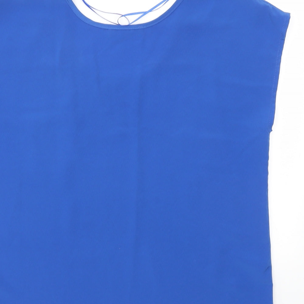 Primark Womens Blue Basic Blouse Size 14