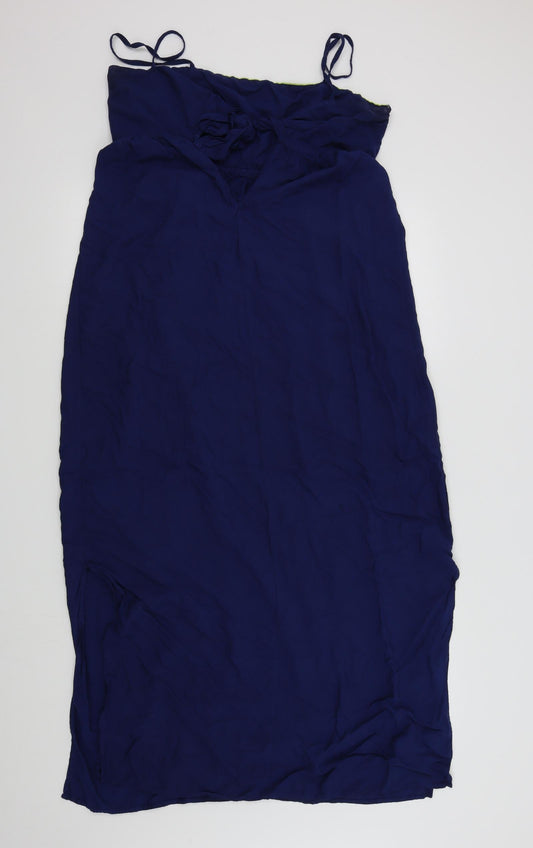 Preworn Womens Blue A-Line Size M