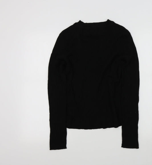 H&M Womens Black Pullover Jumper Size M