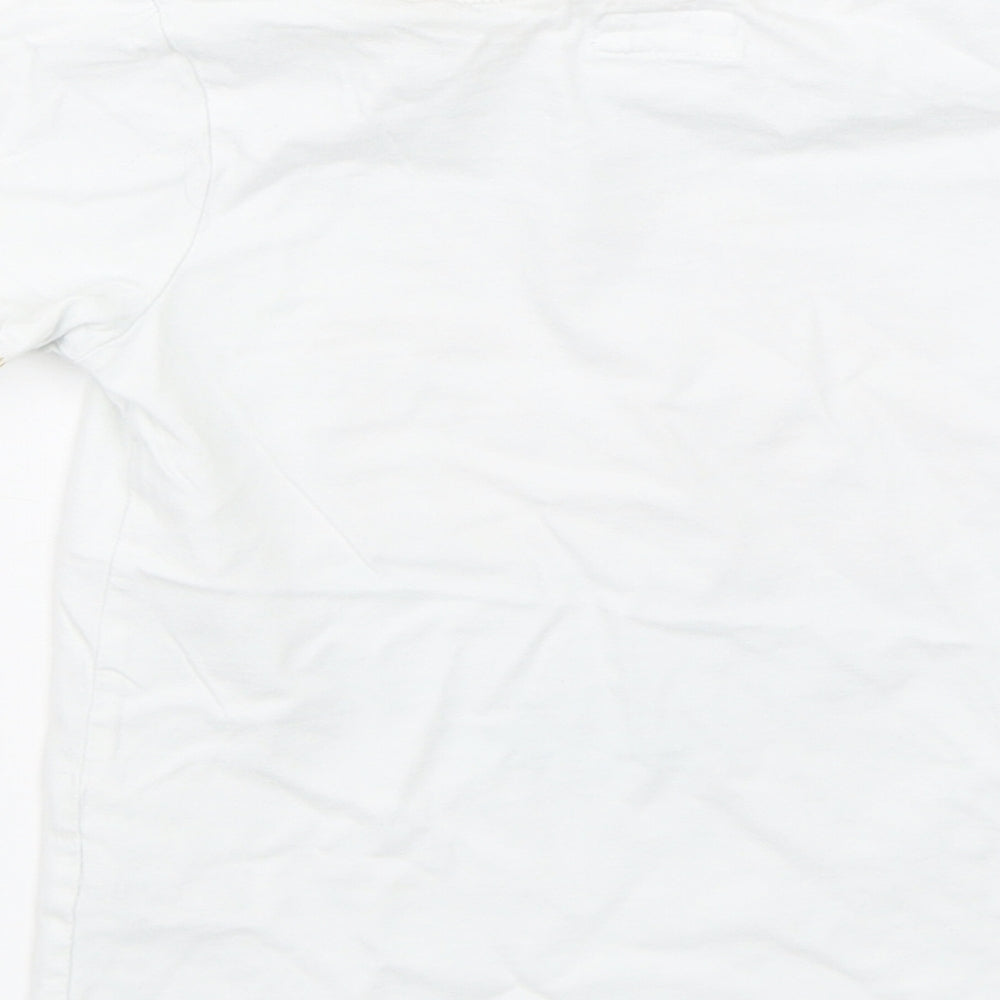 TU Boys White Basic T-Shirt Size 3-4 Years