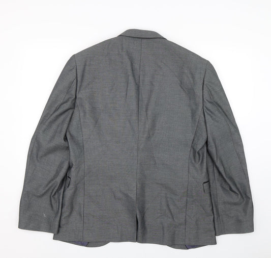 NEXT Mens Grey Jacket Suit Size 42