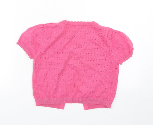 George Girls Pink Cape Jumper Size 11-12 Years