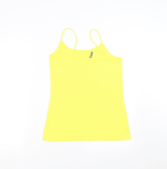 Evie Womens Yellow Camisole T-Shirt Size 16