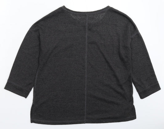 Womens UK Size 12 NEXT Grey Pullover Jumper