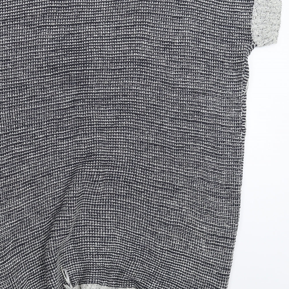 Womens UK Size 10 NEXT Grey Cardigan Jumper
