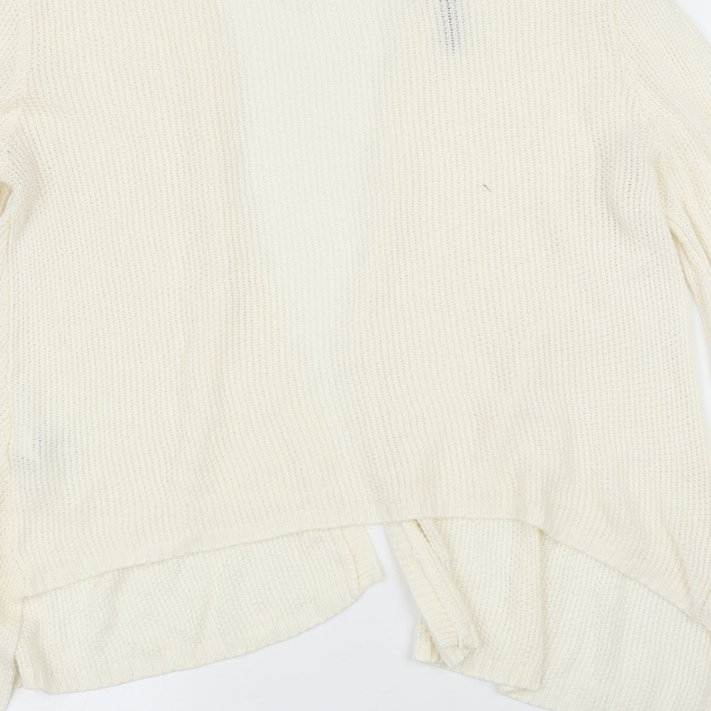 Womens UK Size S H&M Ivory Cardigan Jumper