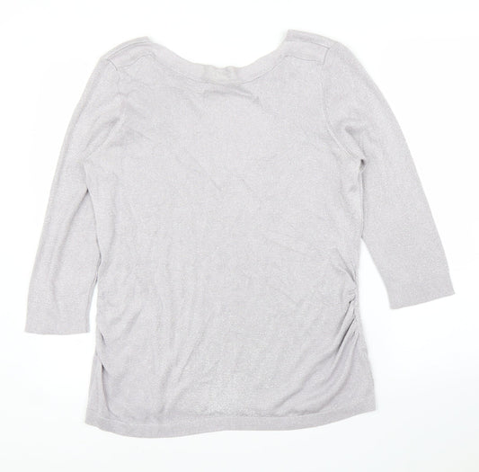 Womens UK Size L Coast Silver Pullover Jumper