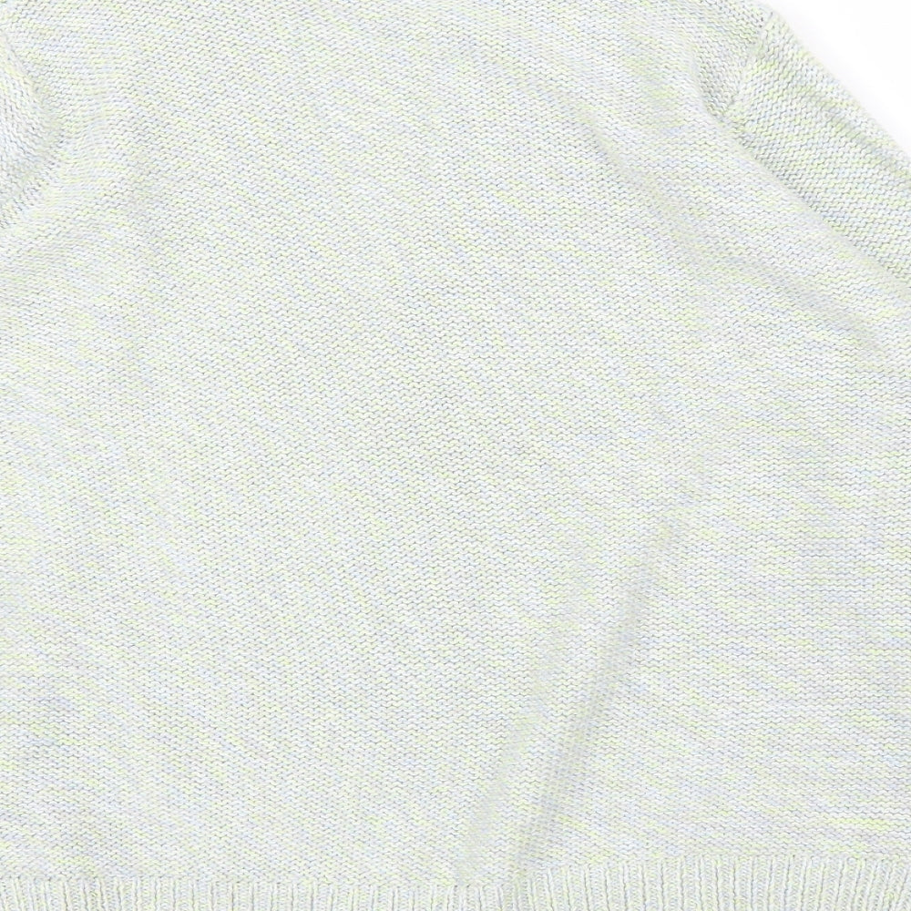 Womens UK Size 14 Profile Green Cardigan Jumper