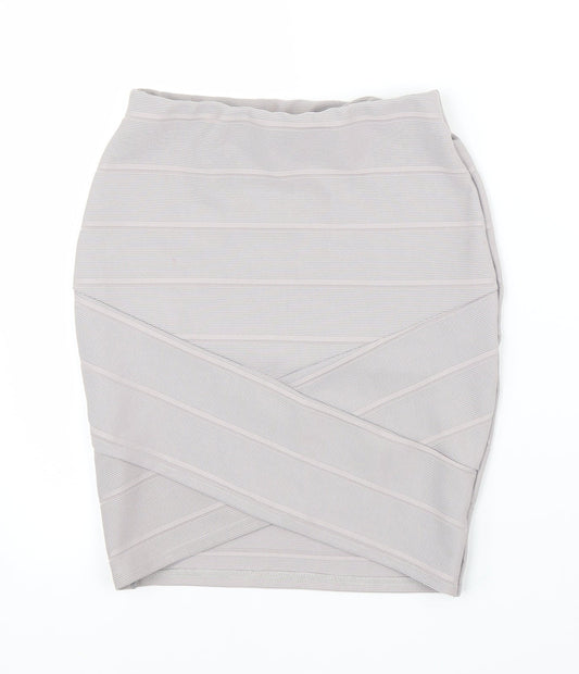 Miss Selfridge Womens Purple Tulip Skirt Size 8