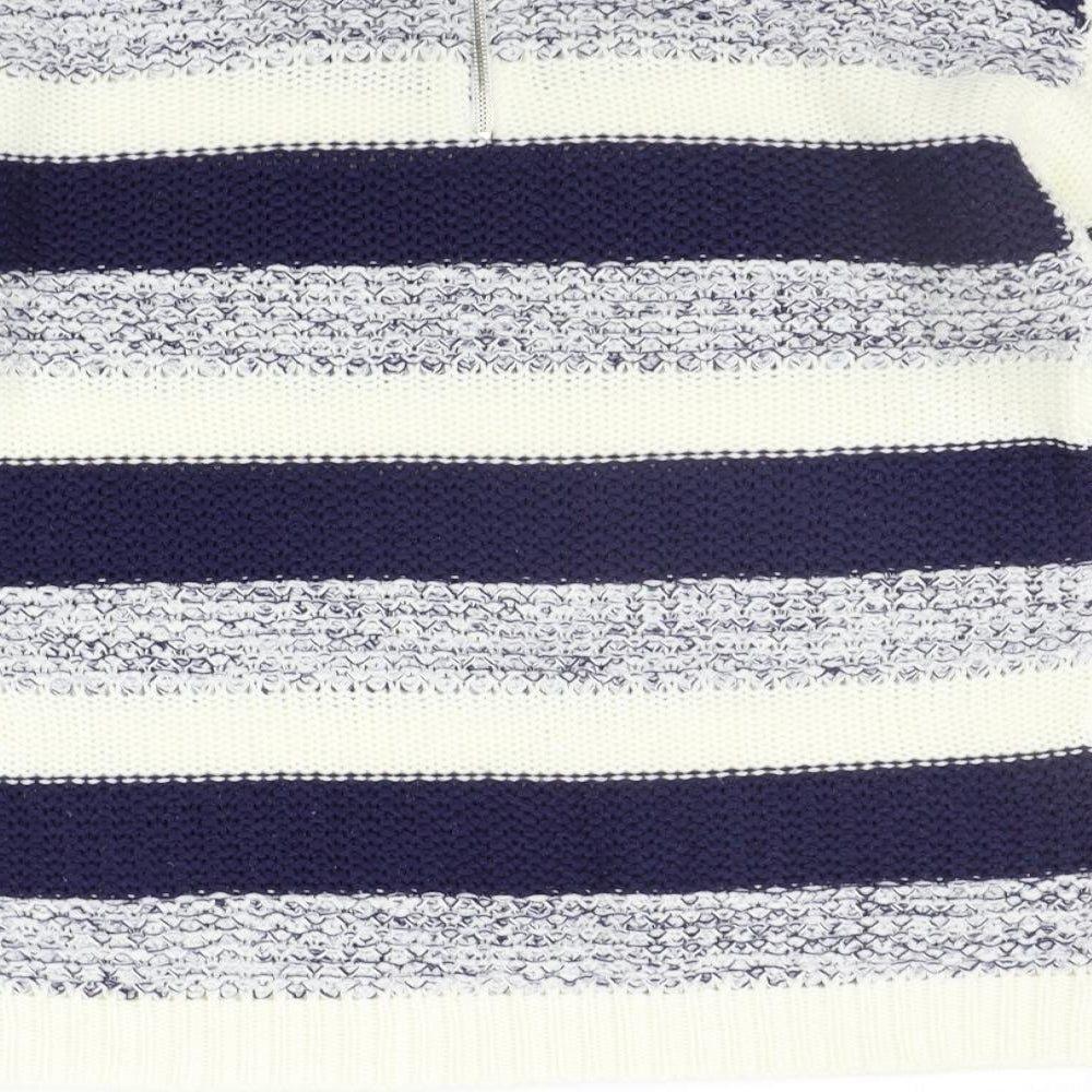 Womens UK Size S BM Blue Pullover Jumper