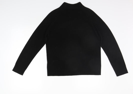 BHS Womens Black Pullover Jumper Size 14