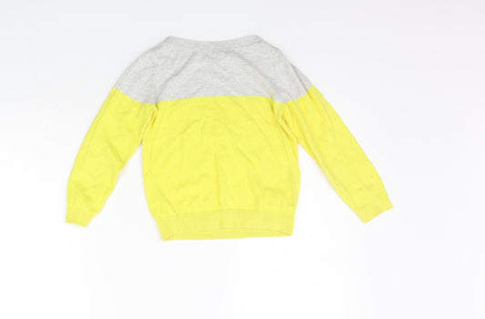Gap Boys Yellow Pullover Jumper Size XS