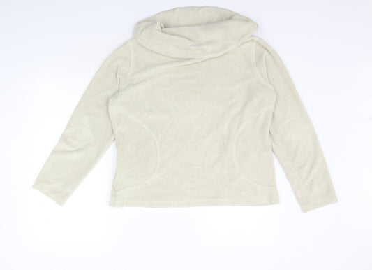Womens UK Size M Per Una Beige Pullover Jumper
