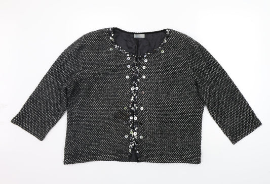 Womens UK Size XL Per Una Black Jacket