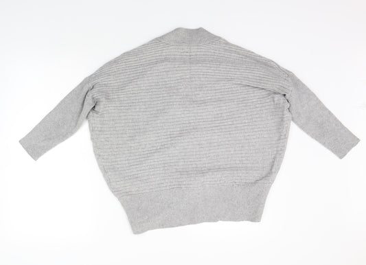 Womens UK Size S River Island Grey Pullover Jumper