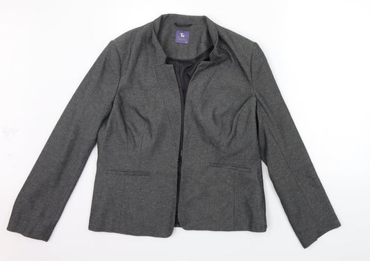Tu Womens Grey Jacket Suit Jacket Size 16