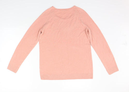 TU Womens Beige Pullover Jumper Size 12