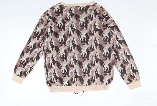 Womens UK Size 14 NEXT Pink Pullover Jumper