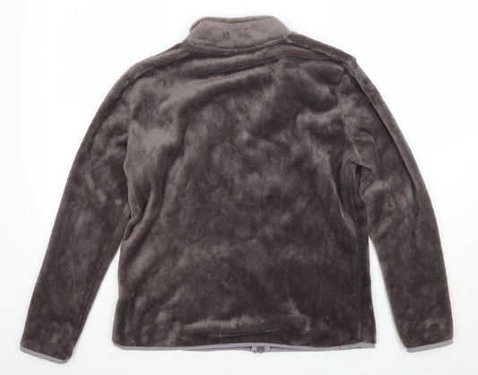 Avenue Womens Grey Jacket Coat Size L