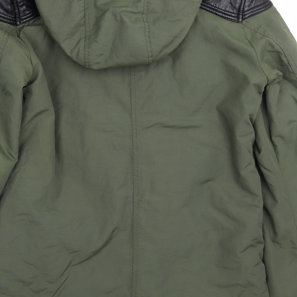 FOREVER 21 Womens Green Jacket Coat Size L