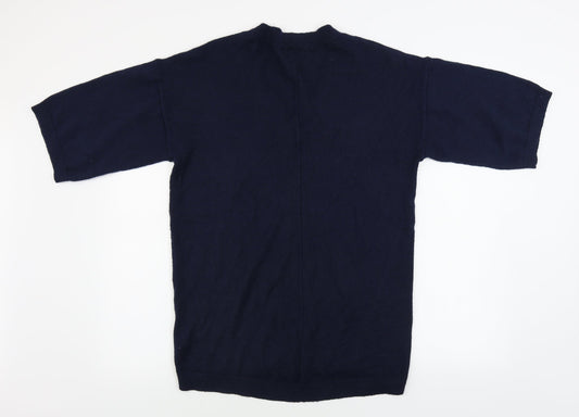 Lands' End Womens Blue Pullover Jumper Size S