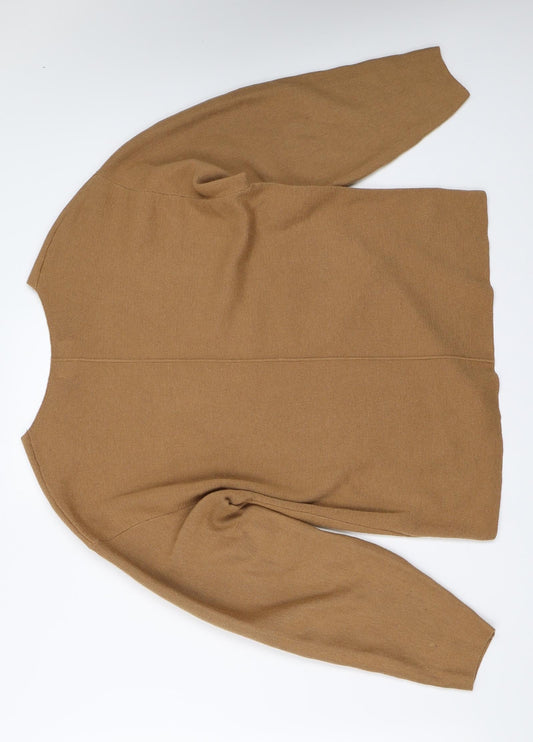 Womens UK Size S H&M Brown Pullover Jumper