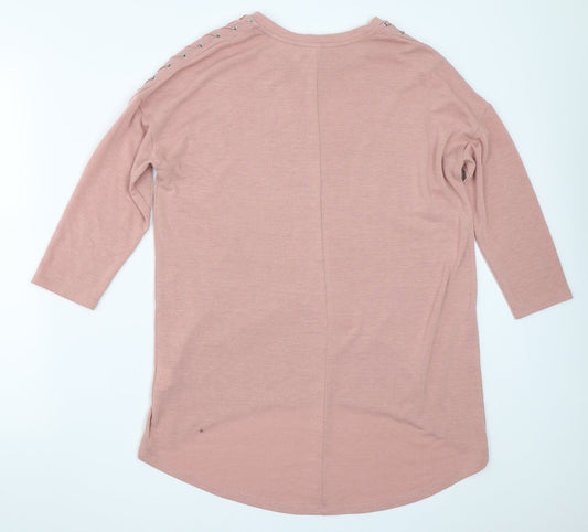 Primark Womens Pink Pullover Jumper Size 10