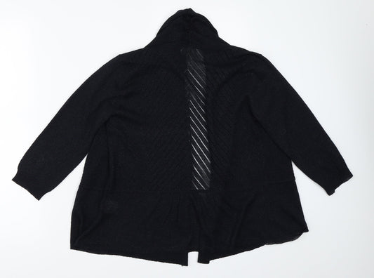 Linea Womens Blue Cardigan Jumper Size S