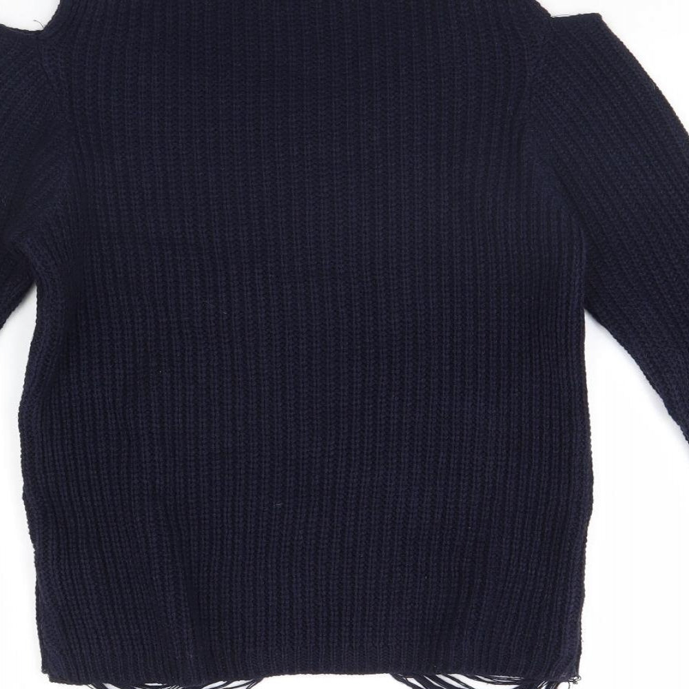 Womens UK Size 8 Select Blue Pullover Jumper