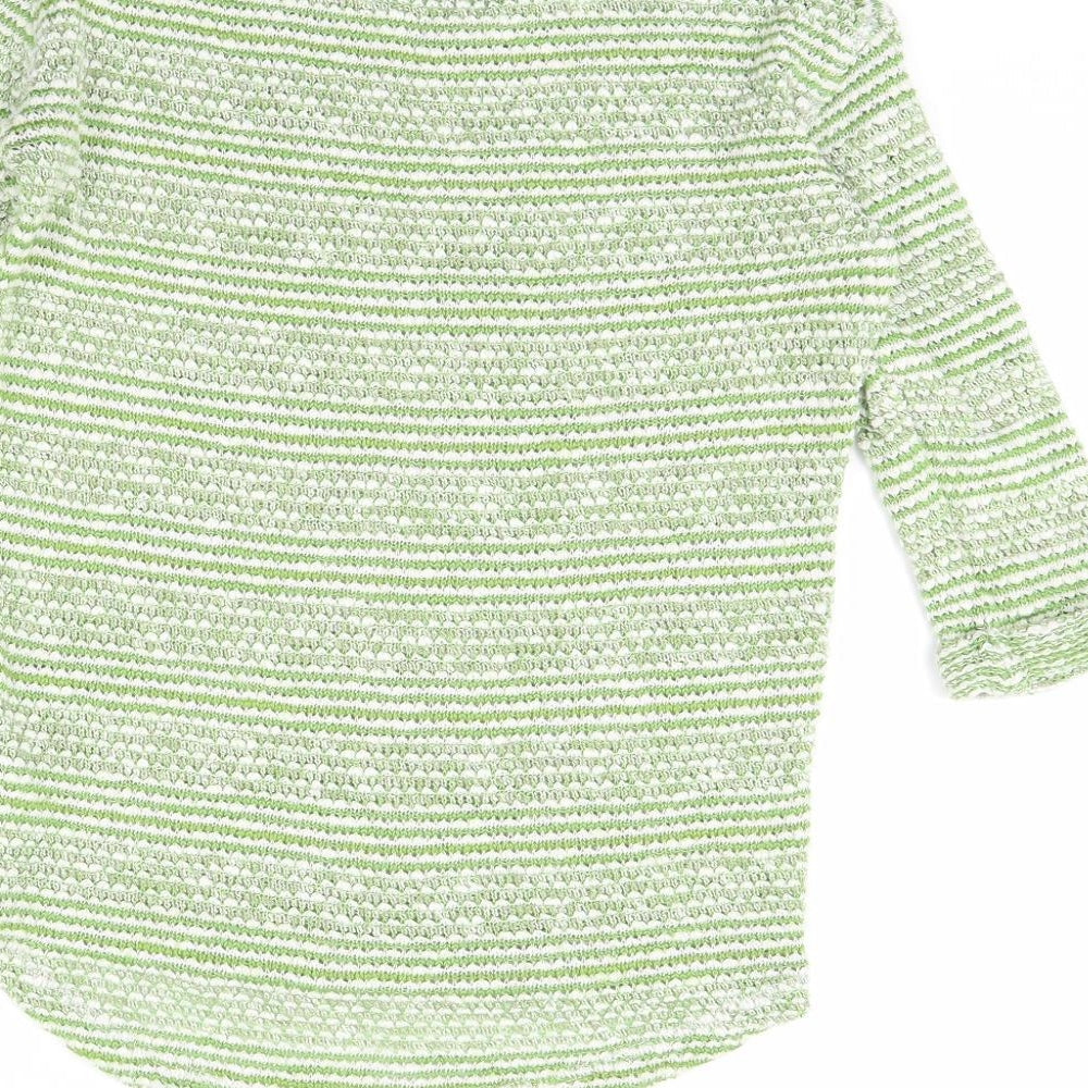 Womens UK Size 8 NEXT Green Pullover Jumper