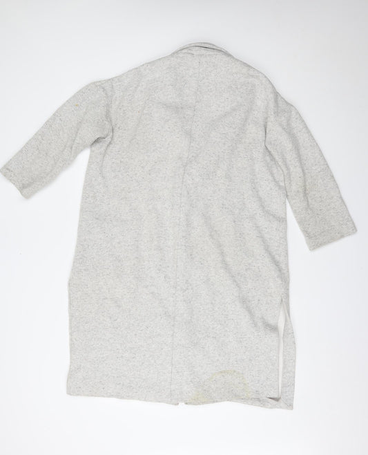 George Womens Grey Motorcycle Jacket Coat Size 12