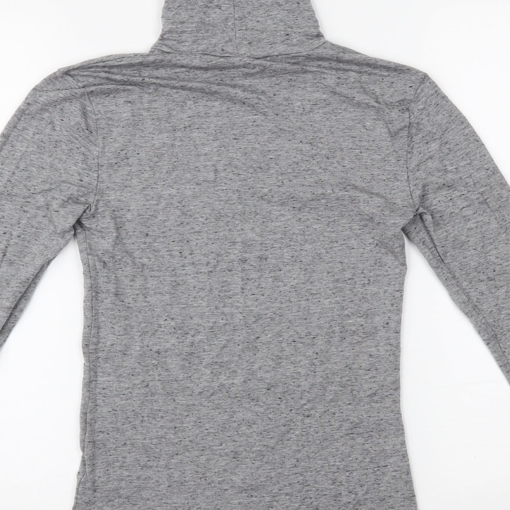 Womens UK Size 10 Marks and Spencer Grey Basic Blouse