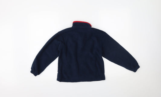 dimco Boys Blue Full Zip Jumper Size S