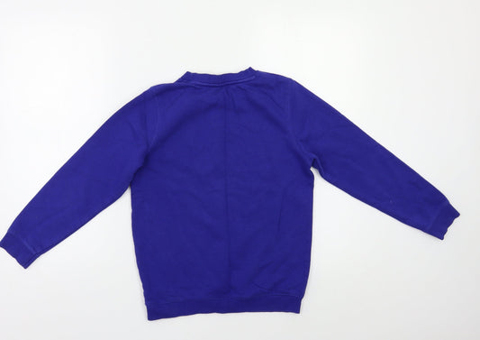 TU Boys Blue Pullover Sweatshirt Size 9 Years