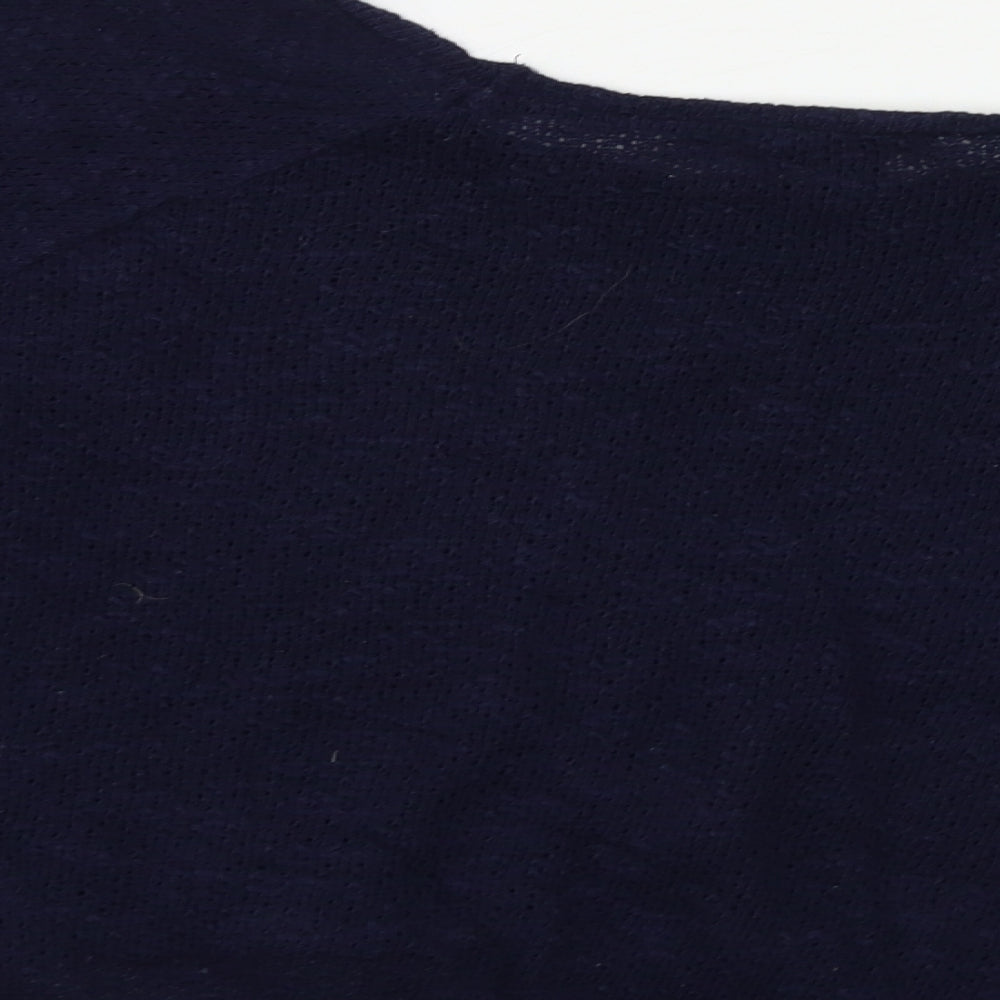 Womens UK Size 10 Topshop Blue Pullover Jumper