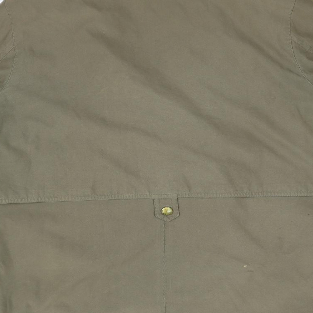 Mens UK Size 42 Goldix Green Overcoat