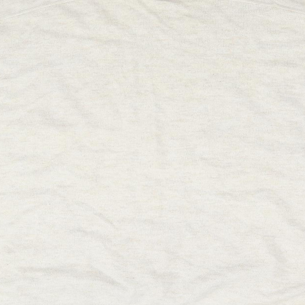 Womens UK Size 10 Topshop Beige Pullover Jumper