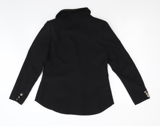 Boohoo Womens Black   Jacket Suit Jacket Size 14