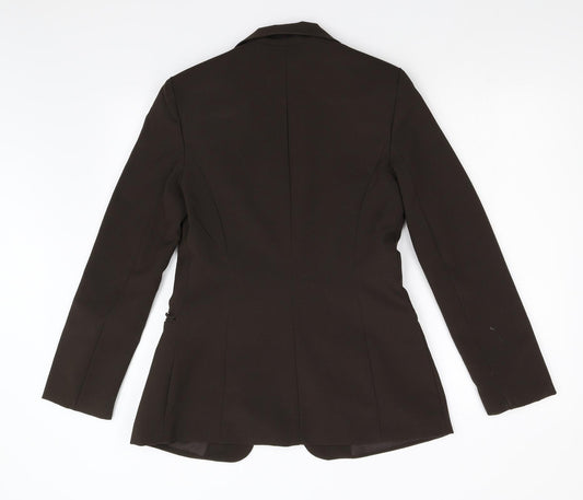 Preworn Womens Red Jacket Blazer Size 10